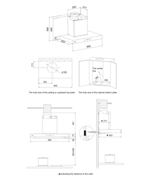 Fotile EMG9008 Range-hood