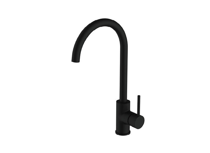 Kitchen Mixer Matt Black Sink Mixer- FD018-CCT-B