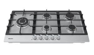 Di Lusso GAS COOKTOP - 900MM STAINLESS STEEL SIDE WOK BURNER - GC905MSSC