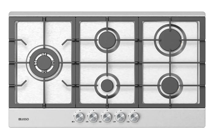 Di Lusso GAS COOKTOP - 900MM STAINLESS STEEL SIDE WOK BURNER - GC905MSSC