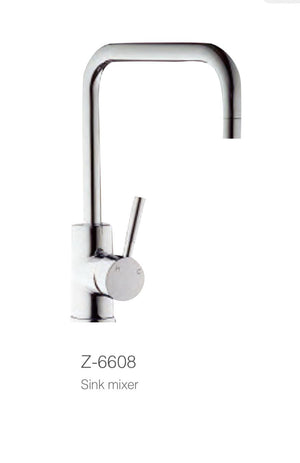 Kitchen Mixer Chrome Sink Mixer- Z-6608