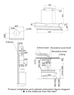 Fotile ZMG9039 Range-hood