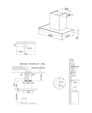 Fotile EMS9028 Range-hood