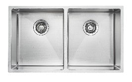 Double Bowl Rectangular Stainless Steel Sink Undermount Top mount - 9951