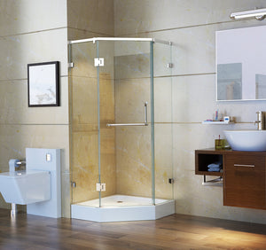 Customize 8mm Toughened Glass Shower Screens Full Framed Semi Framed Frameless