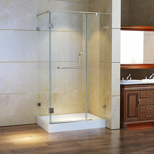 Customize 8mm Toughened Glass Shower Screens Full Framed Semi Framed Frameless