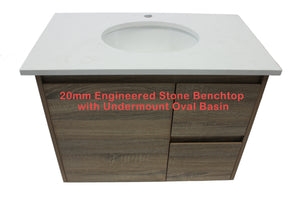 120cm Engineered Stone Benchtop For Vanities Customize Benchtop