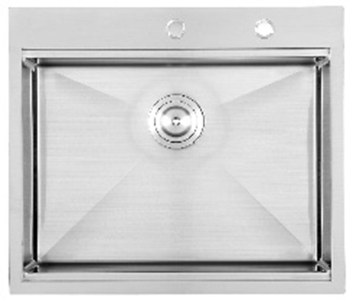 Single Bowl Rectangular Stainless Steel Sink Undermount Top mount - XBD-504522