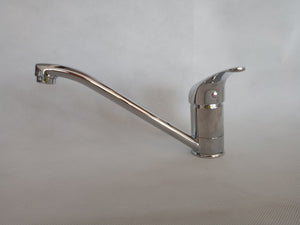 Chrome Solid Brass Kitchen Sink Mixer Tap-100803