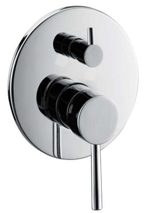 Round Diverter Shower Mixer Wall Shower Mixer - HD508A5BP