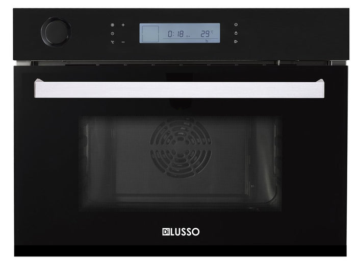 Di Lusso BUILT IN COMBI STEAM OVEN - BLACK GLASS CSO45BBI