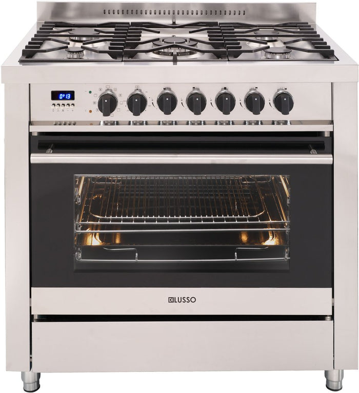 Di Lusso FREESTANDING DUAL FUEL COOKER - 900MM DESIGNER FS909G5CSD