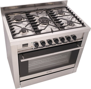 Di Lusso FREESTANDING DUAL FUEL COOKER - 900MM DESIGNER FS909G5CSD