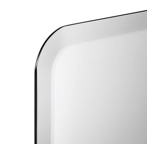 Adhesive/Wall-mounted rectangular bathroom mirror - 7090