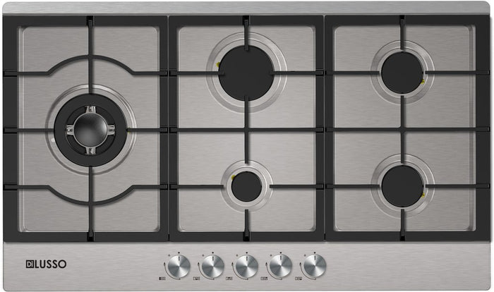 Di Lusso GAS COOKTOP - 900MM STAINLESS STEEL GC905MSFC