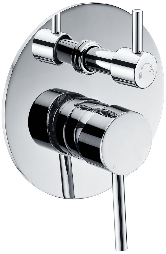 Round Diverter Shower Mixer Wall Shower Mixer - HD508A5BP