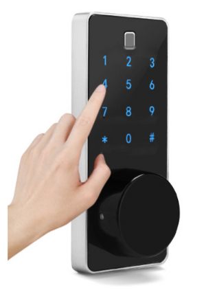 Smarton APP WiFi Remote Fingerprint Door Lock For Airbnb, Office, Residential -- M7WZ